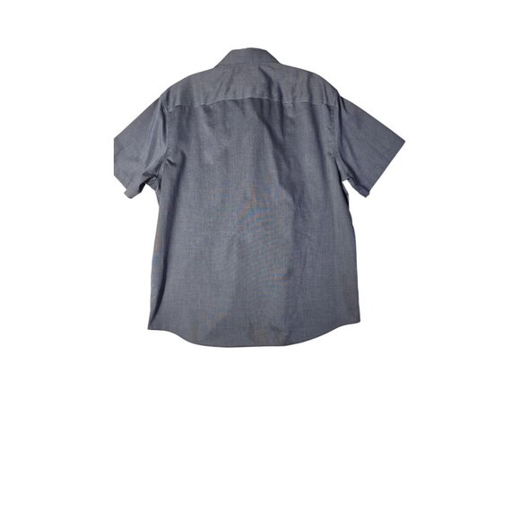 UNTUCKIT Short Sleeve Men's Casual Shirt Size XL Dark Gray - Picture 3 of 9